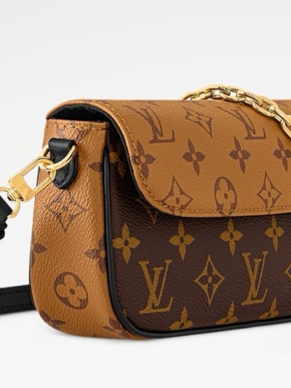 Louis Vuitton the Wallet On Chain Ivy two tone, box, bag sac, box,